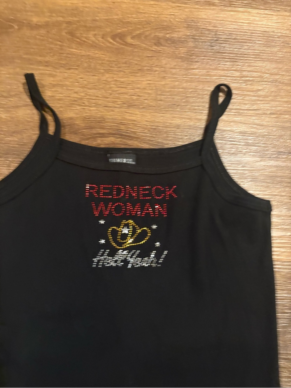 Womenβs Sleeveless Country/Redneck Graphic Shirt β Size Small